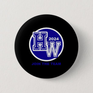 Badge Rond 5 Cm Wheimer 2024 Rejoignez L'Équipe - Save Our Democra