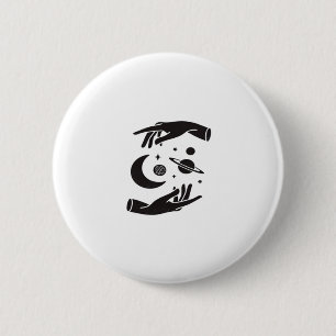 Badge Rond 5 Cm Whimsigoth Design