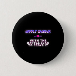 Badge Rond 5 Cm Whipple Guerrier Pancréatique Cancer Sensibilisati