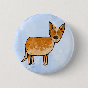 Badge Rond 5 Cm whisperer de vache