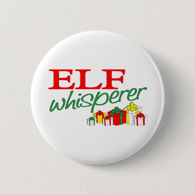 Badge Rond 5 Cm Whisperer d'Elf (Devant)