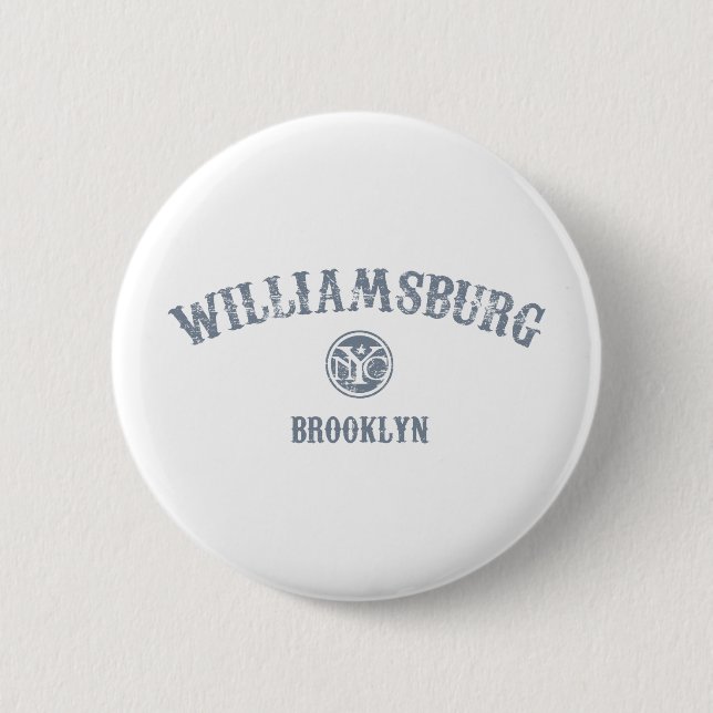 Badge Rond 5 Cm Williamsburg (Devant)