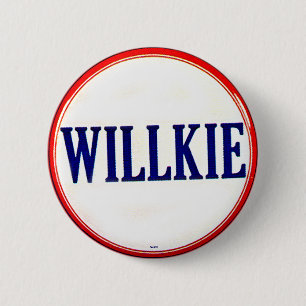 Badge Rond 5 Cm Willkie - bouton