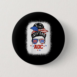Badge Rond 5 Cm Womens Aoc 2028 A.o.c. 2028 Pour Le Président Mess
