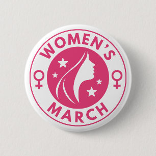 Badge Rond 5 Cm Women's March