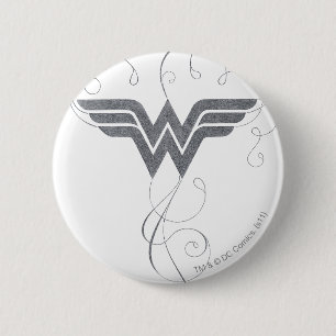 Badge Rond 5 Cm Wonder Woman  Bliss de beauté