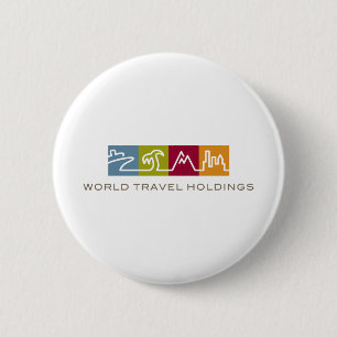 Badge Rond 5 Cm World Travel Holdings