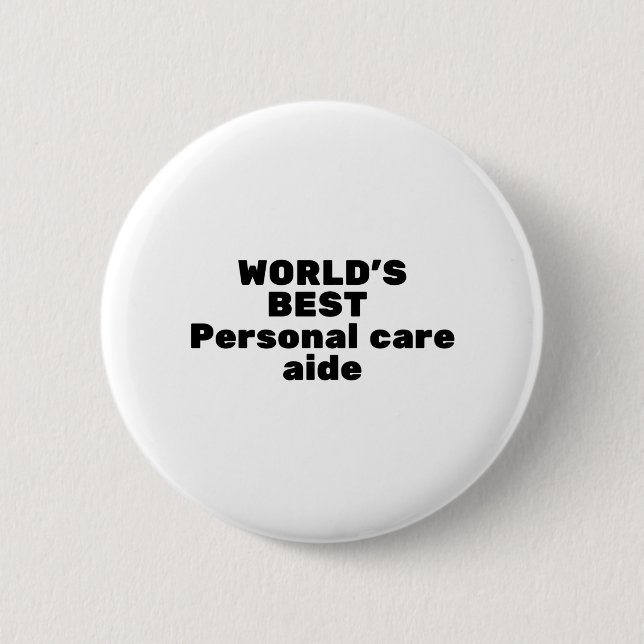 Badge Rond 5 Cm World's Best Personal care (Devant)