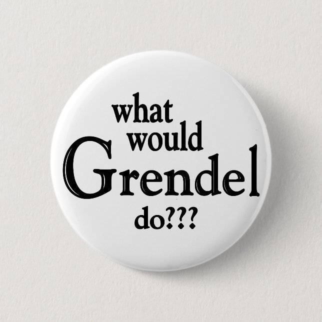 Badge Rond 5 Cm WWGD - Grendel (Devant)