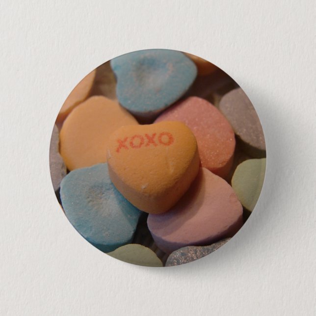 BADGE ROND 5 CM XOXO (Devant)