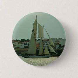 Badge Rond 5 Cm Yacht classique