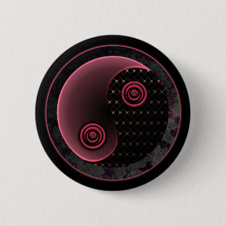 Badge Rond 5 Cm Yin Yang