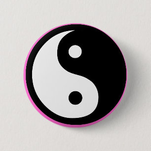 Badge Rond 5 Cm ying yang