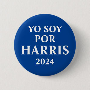 Badge Rond 5 Cm Yo Soy Por Harris