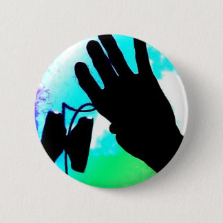 Badge Rond 5 Cm yo-yo dans le ciel