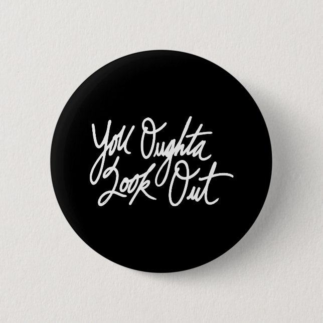 Badge Rond 5 Cm YOLO par l'amour je (Devant)
