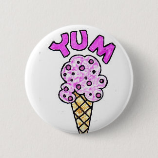 BADGE ROND 5 CM YUM