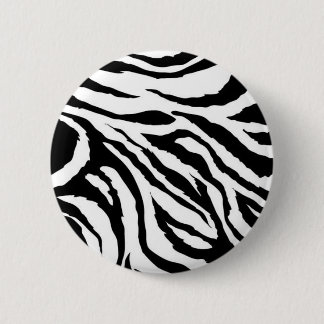 Badge Rond 5 Cm zèbre