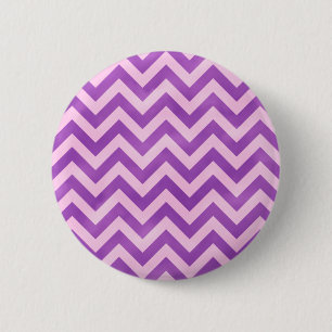 Badge Rond 5 Cm Zigzag rose et violet