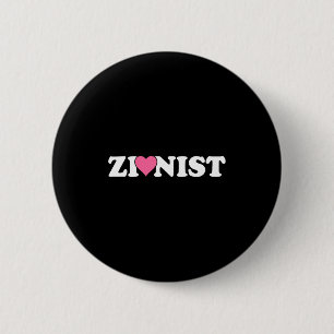 Badge Rond 5 Cm Zioniste drôle Saint Valentin rétro amour mème fam