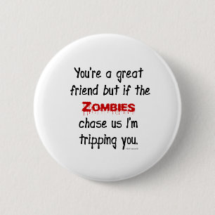Badge Rond 5 Cm Zombis