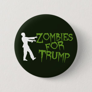 Badge Rond 5 Cm Zombis pour l'humour d'atout