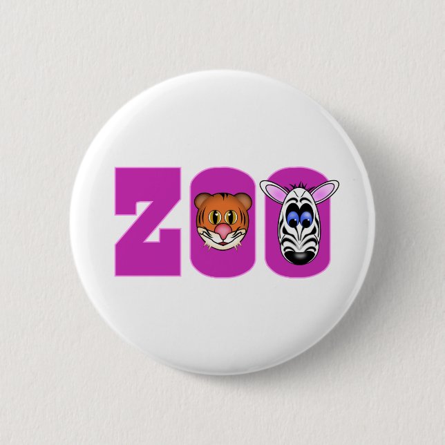 BADGE ROND 5 CM ZOO (Devant)