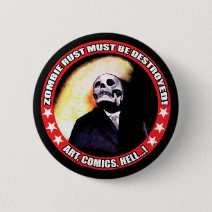 Badge Rond 5 Cm ZRMBD ! Version de bouton