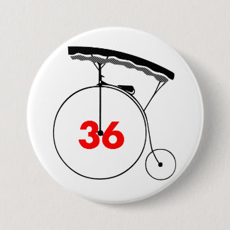 Badge Rond 7,6 Cm 36 Doux-dentés