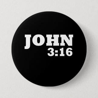 Badge Rond 7,6 Cm 3h16 de John