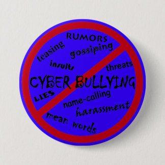 Badge Rond 7,6 Cm Aidez à cesser intimider, les boutons de