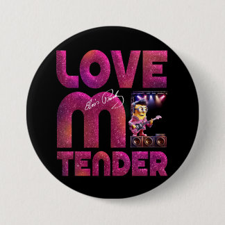 Badge Rond 7,6 Cm Aimez-moi tendre