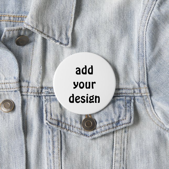 Badge Rond 7,6 Cm ajouter votre conception (En situation)
