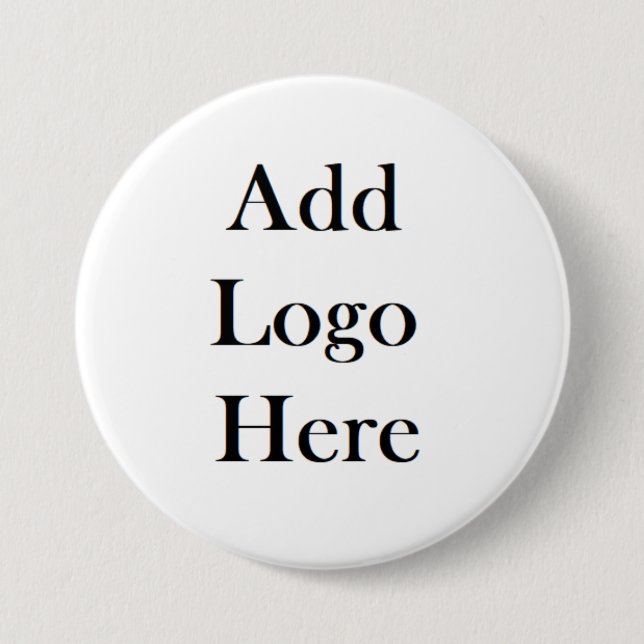 Badge Rond 7,6 Cm Ajoutez votre logo à cette (Devant)