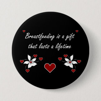 Badge Rond 7,6 Cm Allaiter est un cadeau