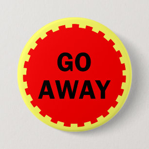 Badge Rond 7,6 Cm Aller-en