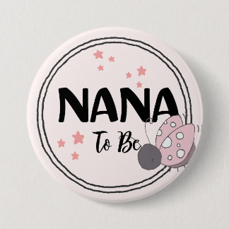 Badge Rond 7,6 Cm Amour du coeur : Nana-to-be