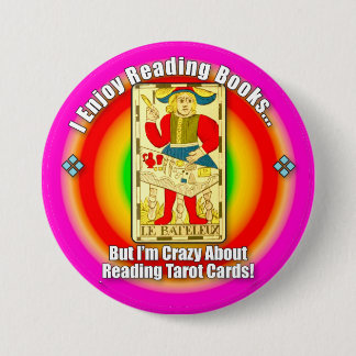 Badge Rond 7,6 Cm Amoureux du Tarot Bouton