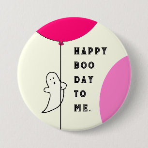 Badge Rond 7,6 Cm Anniversaire d'Halloween