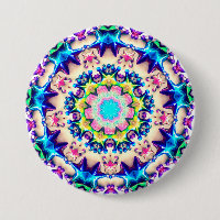 ~ Anniversaire Star Motif Personnalisé ~ Bouton