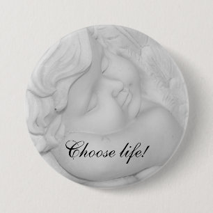 Badge Rond 7,6 Cm Anti-avortement