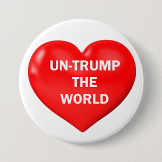 Badge Rond 7,6 Cm anti-trump