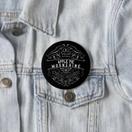 Badge Rond 7,6 Cm Appalachia Moonshine Étiquette