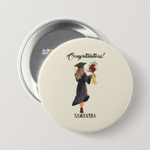 Badge Rond 7,6 Cm Aquarelle personnalisée