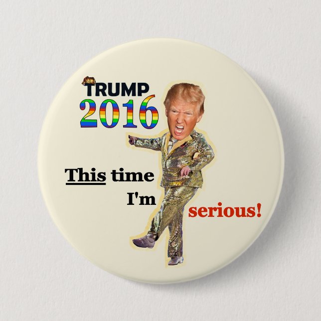 Badge Rond 7,6 Cm Atout 2016 (Devant)