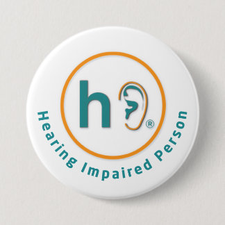 Badge Rond 7,6 Cm Audition - bouton altéré