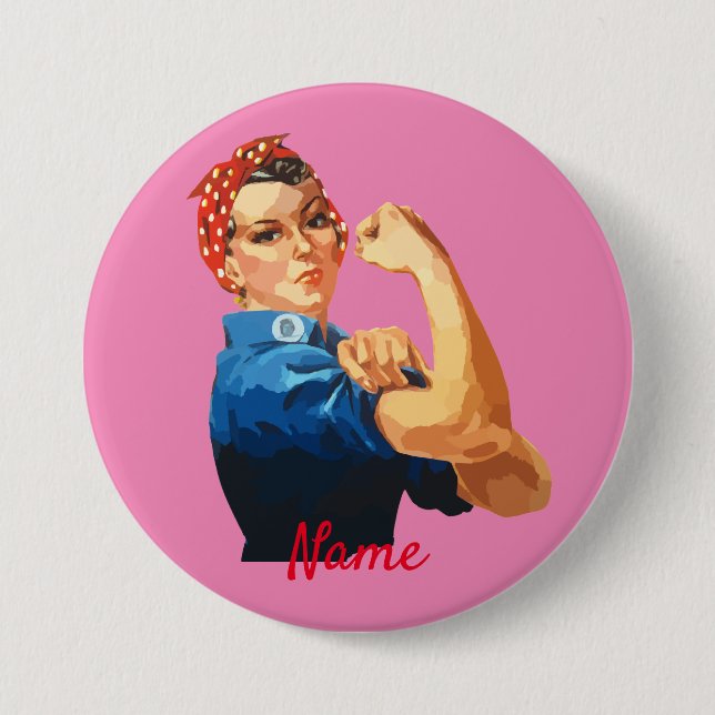 Badge Rond 7,6 Cm Autonomisation féminine Thunder_Cove (Devant)