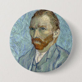 Badge Rond 7,6 Cm Autoportrait de Van Gogh