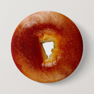 Badge Rond 7,6 Cm Bagel