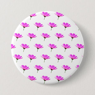 Badge Rond 7,6 Cm Baise rose